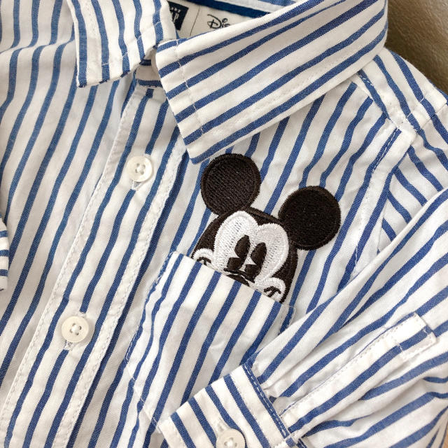 GAP(ギャップ)の専用!!gap ミッキーベビーシャツ キッズ/ベビー/マタニティのベビー服(~85cm)(シャツ/カットソー)の商品写真