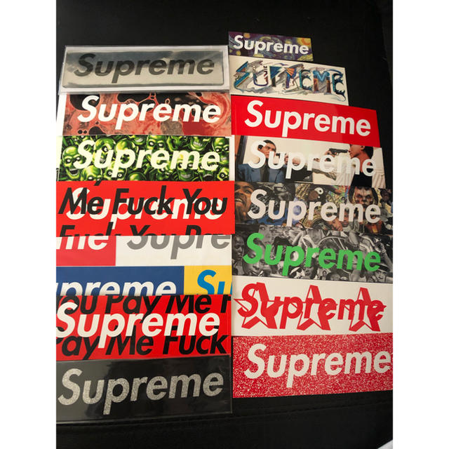 supreme  ステッカー