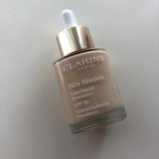 クラランス(CLARINS)のスキン イリュージョン ファンデーション 105(ファンデーション)