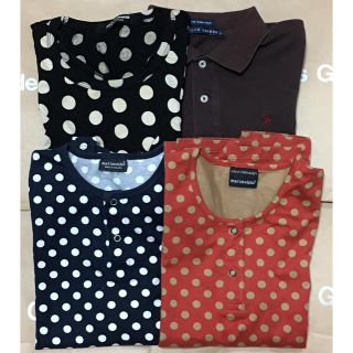 マリメッコ(marimekko)のJUNYAのカットソー+マリメッコの長T2点+ラルフローレンのポロシャツ計4点(Tシャツ(半袖/袖なし))