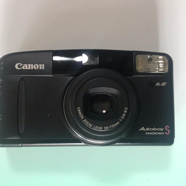 Canon(キヤノン)のキャノンオートボーイS ブラック スマホ/家電/カメラのカメラ(フィルムカメラ)の商品写真