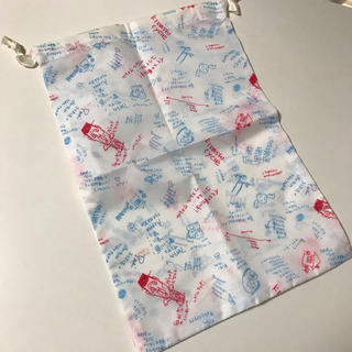 木梨サイクル 袋 巾着(ショップ袋)