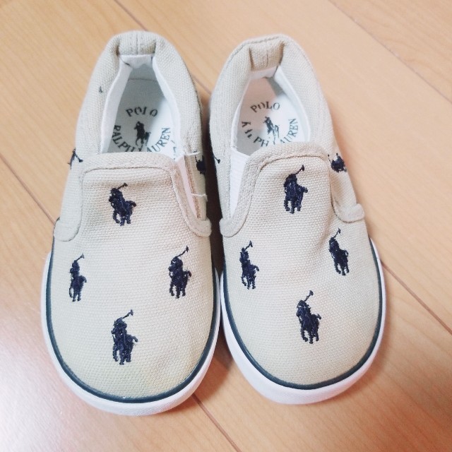 Ralph Lauren(ラルフローレン)のラルフローレン　スリッポン キッズ/ベビー/マタニティのベビー靴/シューズ(~14cm)(スリッポン)の商品写真