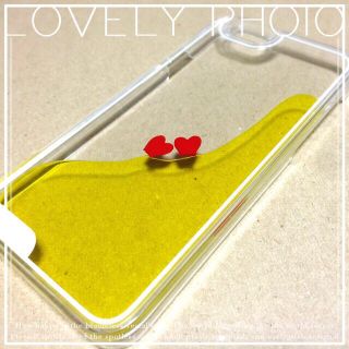 ハートぷかぷか♡iPhoneアクアケース(モバイルケース/カバー)