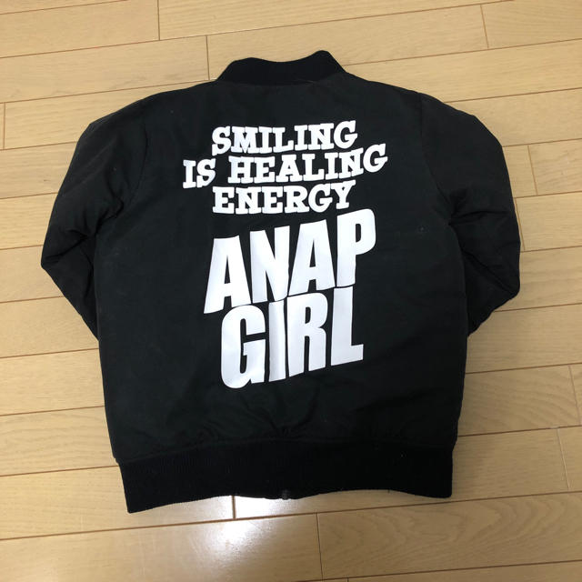 ANAP(アナップ)のアナップガール   ジャンバー アウター キッズ/ベビー/マタニティのキッズ服女の子用(90cm~)(ジャケット/上着)の商品写真