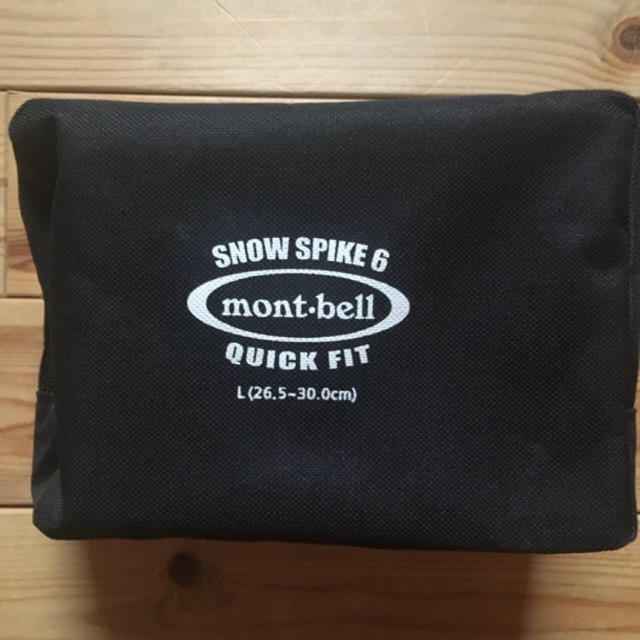 mont bell(モンベル)のmont-bell  アイゼン6本爪 スポーツ/アウトドアのアウトドア(登山用品)の商品写真