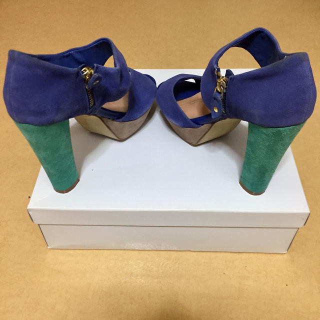 RANDA(ランダ)の春カラー♡パープルブルー サンダル レディースの靴/シューズ(サンダル)の商品写真
