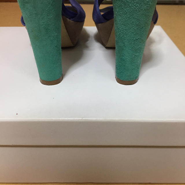 RANDA(ランダ)の春カラー♡パープルブルー サンダル レディースの靴/シューズ(サンダル)の商品写真