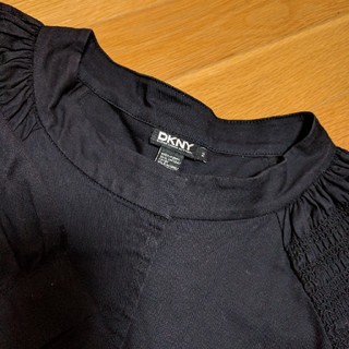 ダナキャランニューヨーク(DKNY)の♪DKNY ブラウスジャケット ネイビー♪(シャツ/ブラウス(半袖/袖なし))