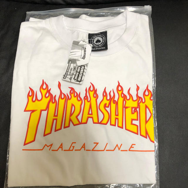 THRASHER(スラッシャー)の新品thrasher Tシャツ ホワイト レディースのトップス(Tシャツ(半袖/袖なし))の商品写真