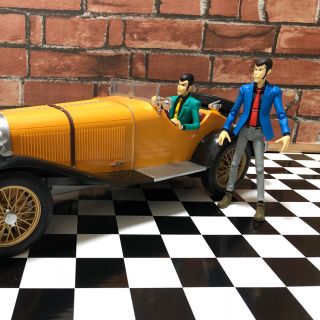 バンプレスト(BANPRESTO)のLUPIN THE THIRD(ルパン三世)モデルカー(ミニカー)