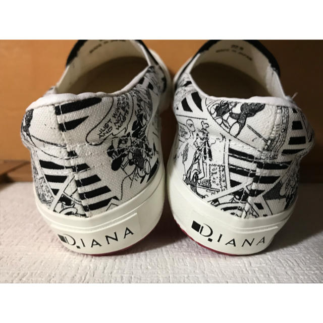 DIANA(ダイアナ)のyupi様専用 中古 美品 ダイアナ ディズニー スリッポン ホワイト レディースの靴/シューズ(スリッポン/モカシン)の商品写真