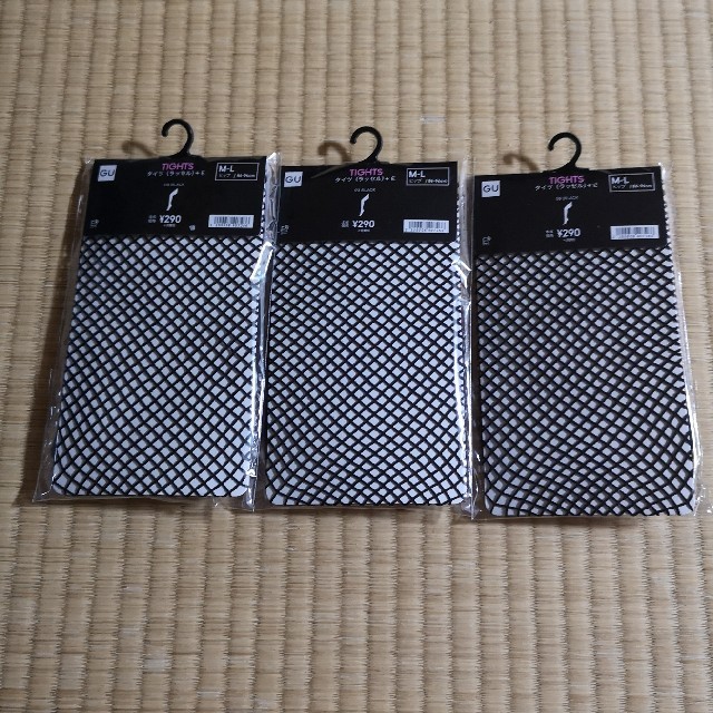 GU(ジーユー)のタイツ (ラッセル) セット レディースのレッグウェア(タイツ/ストッキング)の商品写真