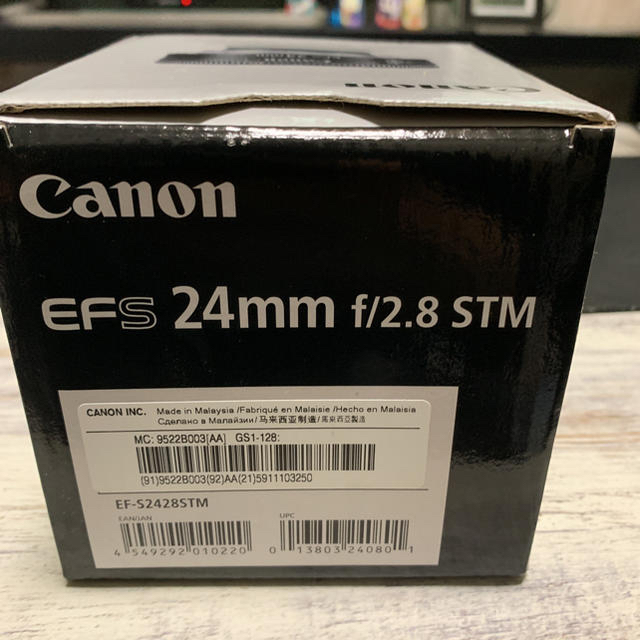 Canon 単焦点レンズ 24mm f2.8STM