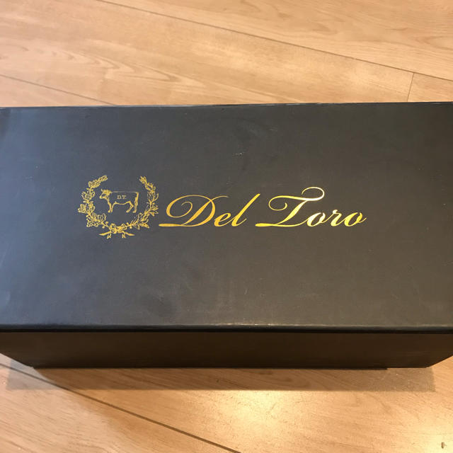 新品 Del Toro イタリア 豹柄 チェカースニーカー27cm