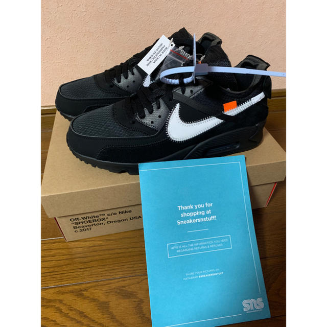 メンズNike Off White The Ten Air Max 90