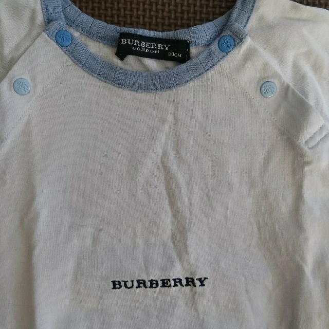 BURBERRY(バーバリー)のBURBERRY 半袖ロンパース キッズ/ベビー/マタニティのベビー服(~85cm)(ロンパース)の商品写真