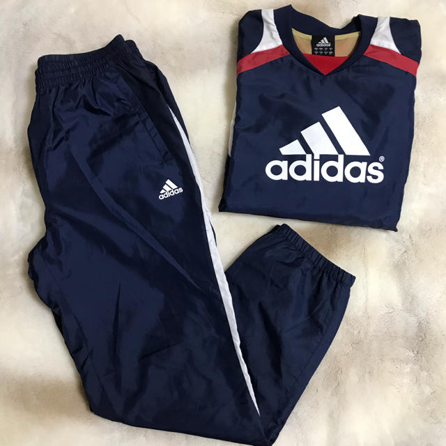 adidas ナイロンジャージ 上下セット