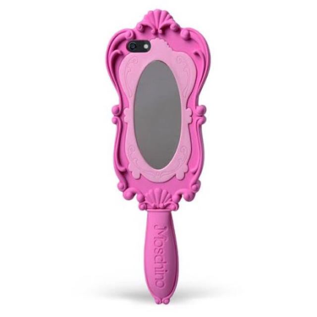 Barbie(バービー)のBarbieハンドミラー ケース スマホ/家電/カメラのスマホアクセサリー(モバイルケース/カバー)の商品写真