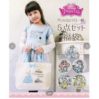 ディズニー(Disney)の【新品】ディズニー シンデレラ  プリンセス 服 110㎝セット(ワンピース)