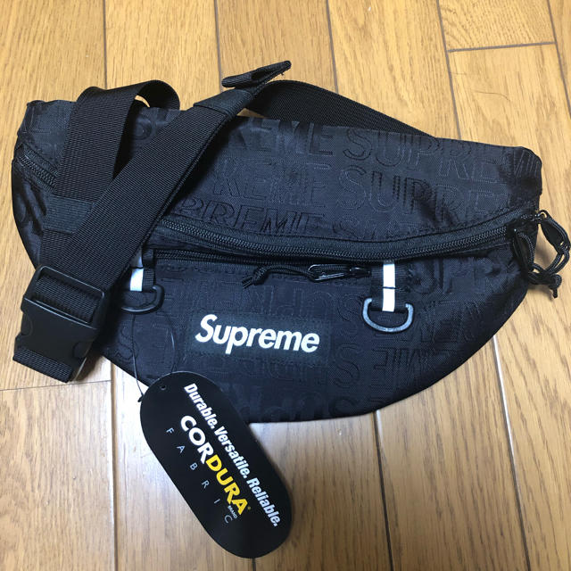 ブラックsupreme Waist Bag 19ss