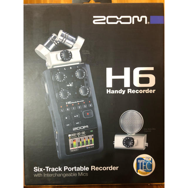 Zoom(ズーム)のZOOM H6 Handy Recorder 楽器のレコーディング/PA機器(その他)の商品写真