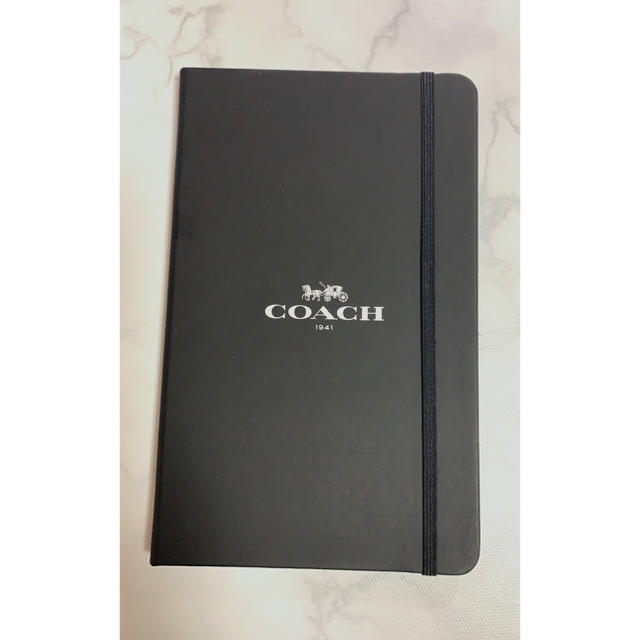 COACH(コーチ)のCOACH ノート 付録 インテリア/住まい/日用品の文房具(ノート/メモ帳/ふせん)の商品写真