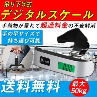 手持ち吊り下げ式デジタルスケール (旅行用品)