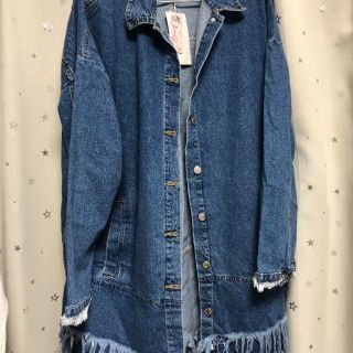 希少　ZARA ピンクパンサーデニムジャケットM