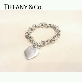 ティファニー(Tiffany & Co.)のTIFFANYチェーンブレス・ハートタグ(ブレスレット/バングル)