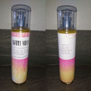 バスアンドボディーワークス(Bath & Body Works)のバス&ボディワークス フレグランスミスト ハッピーバイブス(香水(女性用))