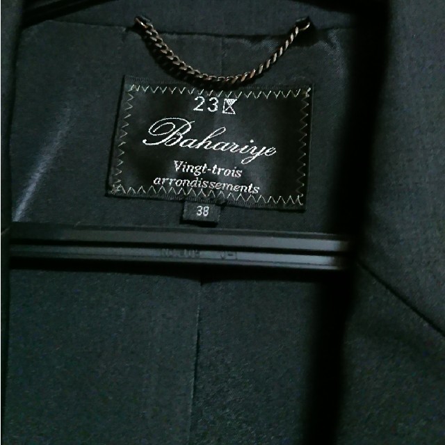 23区(ニジュウサンク)の23区 スーツ 38(M) 黒 レディースのフォーマル/ドレス(スーツ)の商品写真