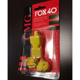 masato様専用FOX40 CMG CLASSIC イエロー(その他)