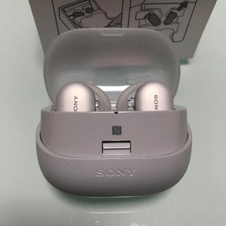 ソニー(SONY)のWF-SP900 Wソニー 完全ワイヤレスイヤホン(ヘッドフォン/イヤフォン)