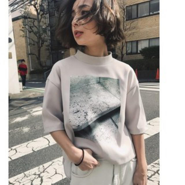 Ameri VINTAGE(アメリヴィンテージ)のAmeri Vintage／STONE PAVEMENT TOP レディースのトップス(カットソー(半袖/袖なし))の商品写真