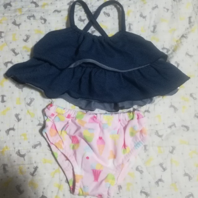 キッズ　ビキニ90 キッズ/ベビー/マタニティのキッズ服女の子用(90cm~)(水着)の商品写真