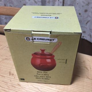 ルクルーゼ(LE CREUSET)の新品未使用 / ル・クルーゼ BBQポット チェリーレッド(調理道具/製菓道具)