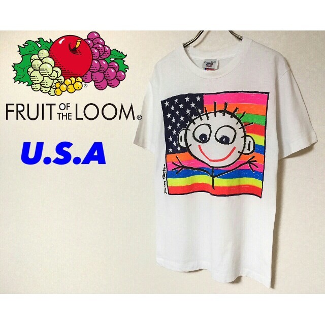 STUSSY - 【激レア】フルーツオブザルーム☆USA製キースへリングデザインTシャツ 80sの通販 by Kila's shop|ステューシーならラクマ STUSSY - 【激レア】フルーツオブザルーム☆USA製キースへリングデザインTシャツ 80sの通販 by Kila's shop|ステューシーならラクマ