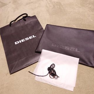 ディーゼル(DIESEL)のDIESELラッピング袋黒 ４点セット(ラッピング/包装)