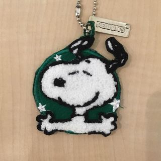 スヌーピー(SNOOPY)の新品 スヌーピー  キーホルダー ／ ネームホルダーにも♪(キーホルダー)