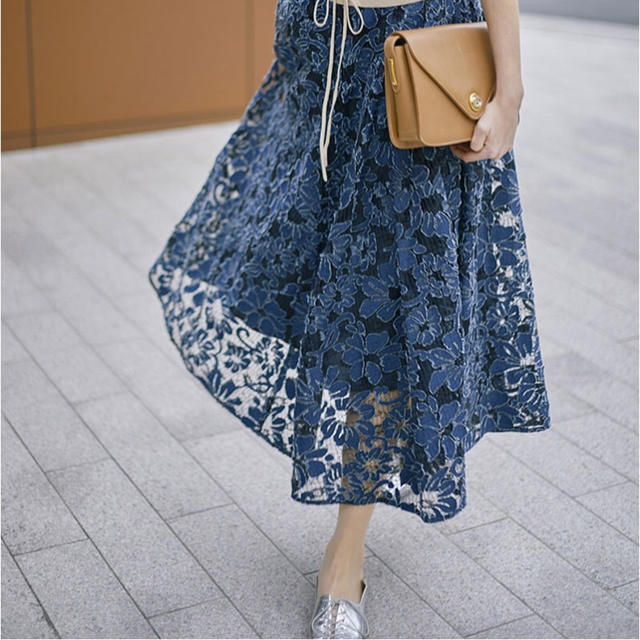 ロングスカートANTHESIS LACE SKIRT