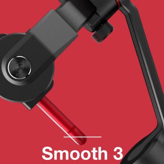 ゴープロ(GoPro)のZhiyun smooth 3 手持ち式3軸ジンバルスタビライザー黒新品(自撮り棒)