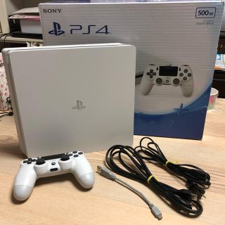 プレイステーション4(PlayStation4)のplaystation4  white GTA5 インストール済み(家庭用ゲーム機本体)