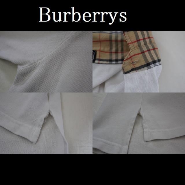 BURBERRY(バーバリー)のUSA製　バーバリー　ポロシャツ　ノバチェック　長袖 メンズのトップス(ポロシャツ)の商品写真