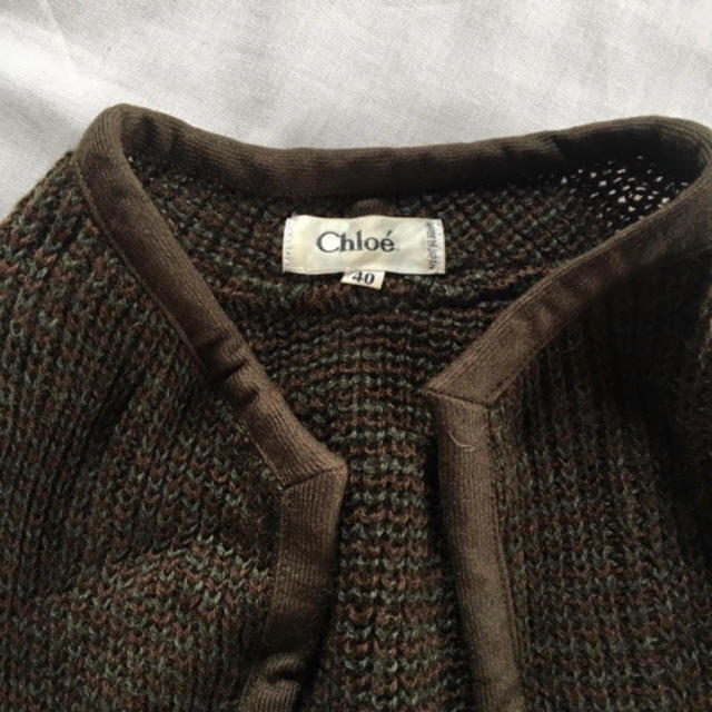 Chloe(クロエ)のしょこら様専用 Chloe ニットカーディガン レディースのトップス(カーディガン)の商品写真