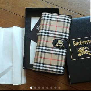 バーバリー(BURBERRY)の新品未使用　バーバリー　手帳カバー　アドレス帳入り(カレンダー/スケジュール)