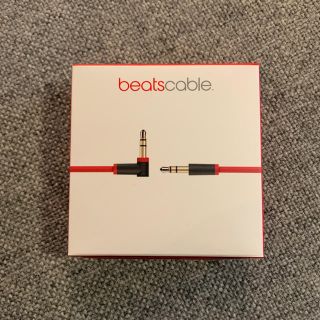 ビーツバイドクタードレ(Beats by Dr Dre)のbeats cable red ケーブル(ヘッドフォン/イヤフォン)