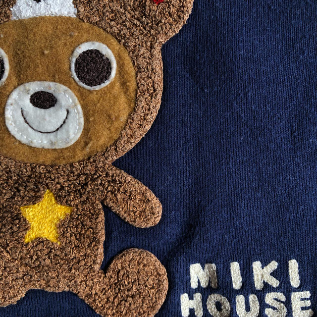 mikihouse(ミキハウス)のミキハウス トレーナー80cm キッズ/ベビー/マタニティのベビー服(~85cm)(トレーナー)の商品写真