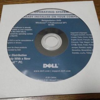 デル(DELL)の★★DELL Win７ Pro 32bit SP1 リカバリDVD★★(PCパーツ)