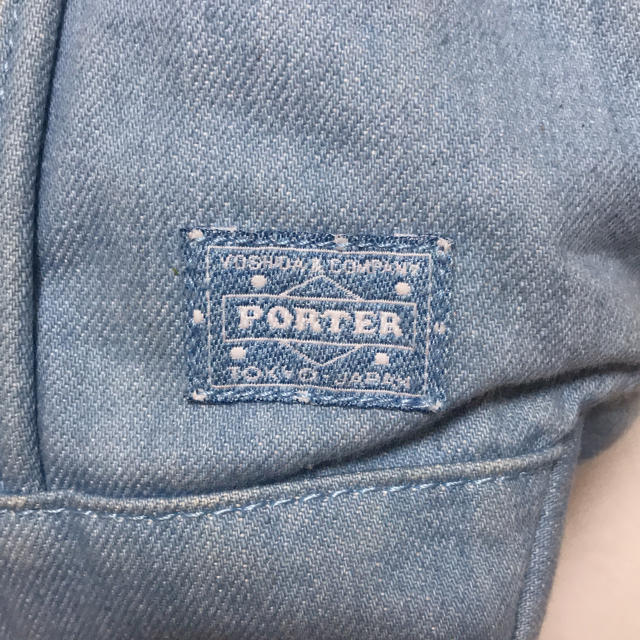 porter バッグ 春 デニム